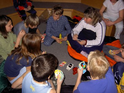 Lesenacht der 1a 05lesb