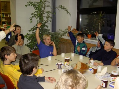 Lesenacht der 1a 05lesc
